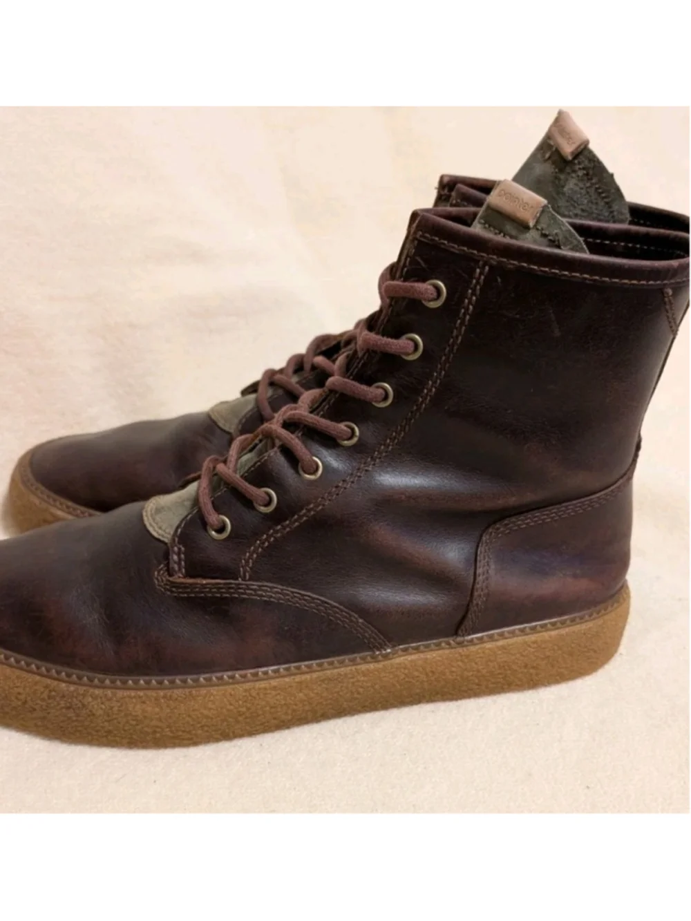 Pointer Boots Mens Size 10.5 Brown Leather Chukka Classic Boots F31